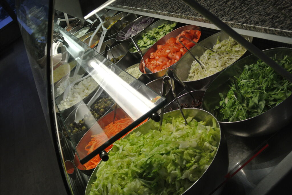 Chef´s Salad, Kebab & Pizza - Salaattibaari